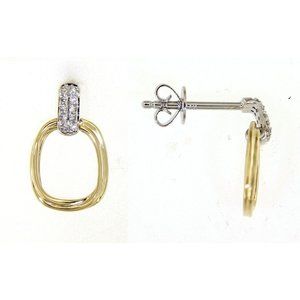 Real Diamond Small Daily Wear Earrings Fine Jewelry